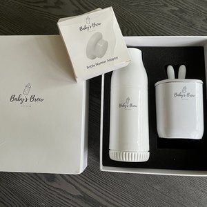 Baby's Brew Bottle Warmer, Formula Dispenser & Dr. Brown's Adapter